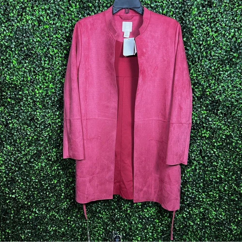 H&M | Faux Suede Jacket - Picture 3 of 8